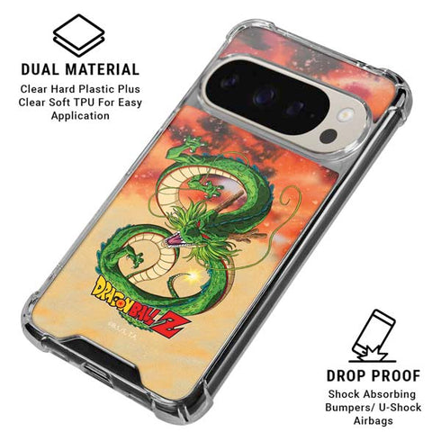 Dragon Ball Z One Wish Shenron Google Pixel 9 Pro XL Clear Case